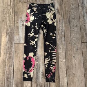 Noli Yoga Womens Tie-Dye Leggings